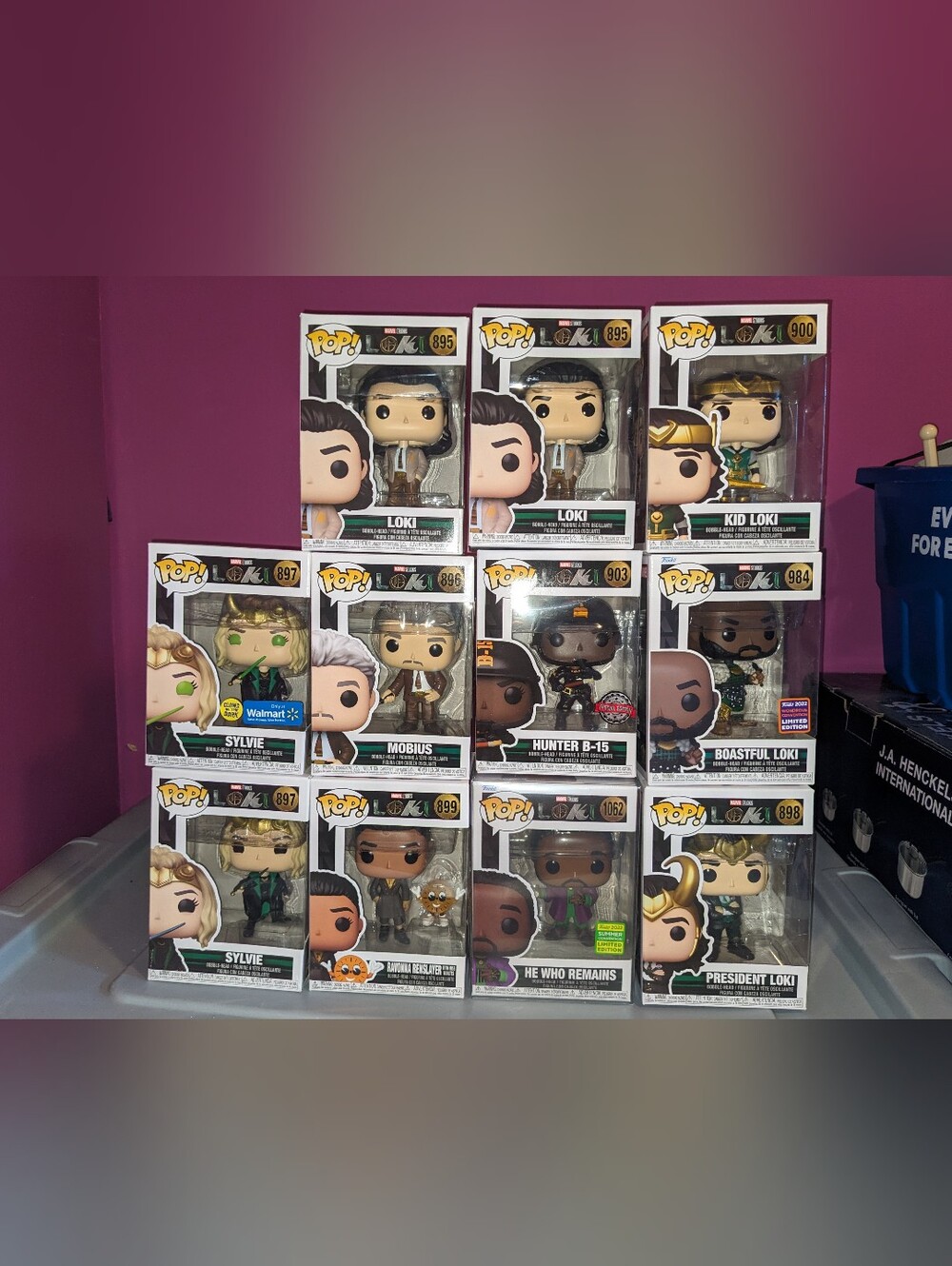 Funko Pop Loki Series Lot